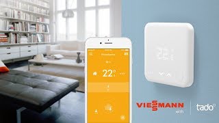 Viessmann met tado° slimme thermostaat [upl. by Aurea402]