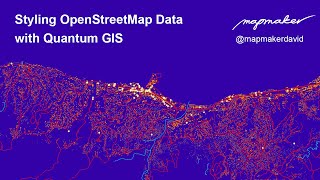 Styling OSM Data with QGIS [upl. by Walford]