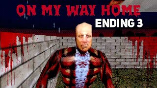 On My Way Home Ending 3  Indie PSX Horror Game No Commentary Gameplay [upl. by Aylmer]