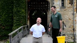 Ivor Macklins Ice Bucket Challenge at Hever Castle [upl. by Fishback225]