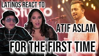 Latinos react to PAKISTANI MUSIC FOR THE FIRST TIME  Atif Aslam TajdareHaram REACTION 🤯👀 [upl. by Herson]