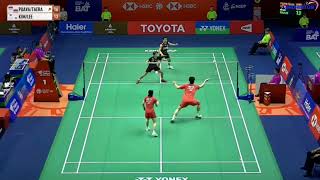 Dechapol Puavaranukroh Sapsiree Taerattanachai vs Kim Young Hyuk Lee Yu Lim  R32 Thailand Open24 [upl. by Mosby]