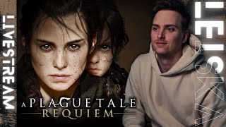 LIVE 🔴 PLAGUE TALE REQUIEM  First time playing  Day 3  170824 [upl. by Adnilahs]