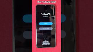 Vivo Y16 Hard Reset 2024  Vivo Y16 Frp Bypass  shorts [upl. by Torras]