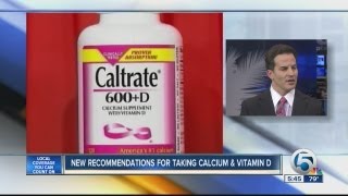 New recommendations for taking calcium amp Vitamin D [upl. by Broida]