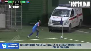 Sport  Éliminatoire mondial 2026  La RDC se fait surprendre par le Soudan [upl. by Mcculloch50]