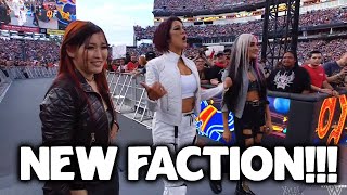 Bayley Io Shirai amp Dakota Kai New Faction At WWE SummerSlam [upl. by Novek205]