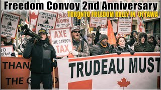 2nd Anniversary of Freedom Convoy  Ottawa [upl. by Meunier]