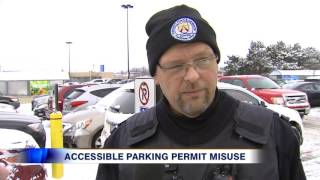 Video Family members misusing accessible parking permits [upl. by Alioz]