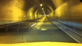 Durchfahrt Wesertunnel B437 onboard [upl. by Llertrac251]