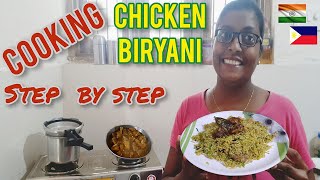 FILIPINO MARRIED TO INDIAN WOMAN HOW TO COOK FAMOUS CHICKEN BIRYANI IN INDIA STEP BY STEP 2021 [upl. by Nedda]