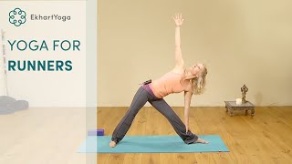 Yoga practice for runners 20min sequence [upl. by Notlrahc]