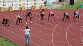 EDWIN GADAYI WINS 2023 GNPC GHANA FASTEST HUMAN IN KUMASI [upl. by Eanore259]