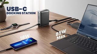 Anker 575 USBC Docking Station Triple Display 4K HDMI amp More  4K Displays amp HighSpeed Data [upl. by Olodort]