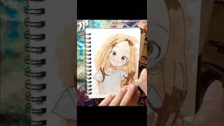 Kawai Takagisan drawing  Karakai Jōzu no Takagisan drawing shorts art anime takagisan [upl. by Baun]