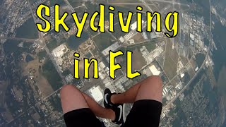 POV GoPro Skydiving in FL [upl. by Attiuqaj609]