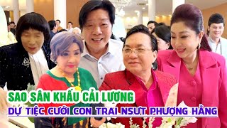 Rất Đông Sao Sân Khấu Cải Lương Đi Dự Tiệc Cưới Con Trai NSUT Phượng Hằng P1 Đón Khách [upl. by Lled]