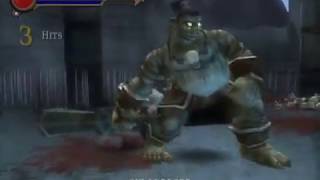 Mortal Kombat Shaolin Monks PS2 Reptile vs Oni Warlord Story Mode [upl. by Refinney]