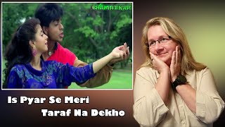 Is Pyar Se Meri Taraf Na Dekho  Kumar Sanu Alka Yagnik  Chamatkar  Shah Rukh Khan  REACTION [upl. by Lehmann]