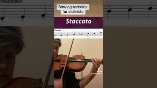 Violin bowing technics [upl. by Joye]