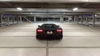 Lamborghini Aventador SV Sound Factory Race Exhaust [upl. by Eidnarb350]