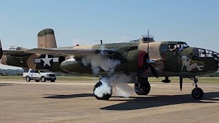 B25 firing up her enginesTurn it up and enjoy [upl. by Ricky]