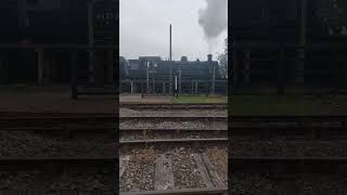 Didcot Railway Centre On 20th September 2024 With BR Ivatt Tank 41312 Departing didcot Station 👍🙂🚂🚃🚃 [upl. by Tu]