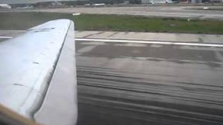 SarAvia Yak42D  Landing Rwy 14R at Moscow Domodedovo International Airport DME Russia [upl. by Enael]