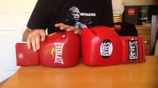 Everlast vs Cleto Reyes Boxing Glove Review [upl. by Olnee356]