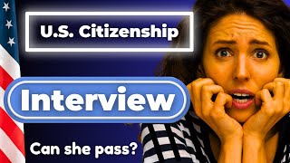 N400 Naturalization Interview 2023 US Citizenship Applicant Experience Marriage Based Interview [upl. by Ahseyk]