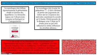 Introduction  questce que la sociologie  présentation rapide [upl. by Pavlish]