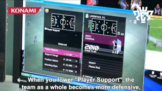 Pro Evolution Soccer 2010  Konami Studios  Behind the Scenes Video HD [upl. by Cristen]