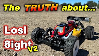 Losi 8ight Nitro RTR V2 Full Review  Best 18 Nitro Buggy [upl. by Kalvin762]