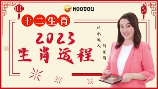 【2023十二生肖运势】风水达人详述2023兔年十二生肖运程  兔年谁犯太岁？事业运、财运、健康、爱情运排行榜！ [upl. by Margo719]