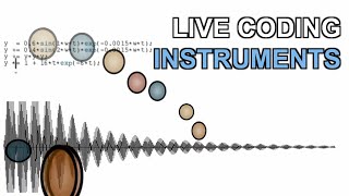 Live coding musical instruments with mathematics [upl. by Anirehc]