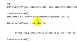 How to read table cell values in Selenium [upl. by Boser]