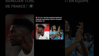 React a Guèndouzi qui remplace Tchouameni realmadrid equipedefrance football react reaction [upl. by Ikey54]