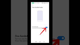 How to turn off one handed mode in Poco Xiaomi and Redmi  one handed mode ko disable kaise kry [upl. by Annmaria]