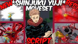 NEW🔴Roblox Tsb script  Shinjuku Yuji Moveset Cursed Energy  Custom VFX  Best Black Flash VFX⚡️ [upl. by Aivila468]