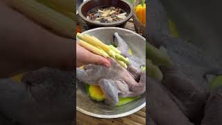 Steamed chicken with luffa [upl. by Annehs]