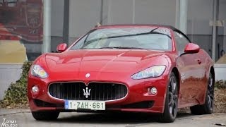 Maserati GranCabrio Sport  Startup [upl. by Osnofla]