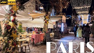 🇫🇷PARIS 4K WALK IN PARIS quotBEAUTIFUL CHRISTMAS BERCY VILLAGEquot 4K 60FPS VERSION 23NOVEMBER2023 [upl. by Mandal]