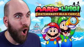 Ho PROVATO in ANTEPRIMA Mario amp Luigi Fraternauti alla carica [upl. by Tani]