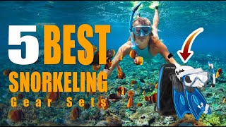 Top 5 Best Snorkeling Gear  Snorkel Sets For Beginners  Reviews amp Price Comparison [upl. by Azelea]