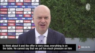 Fassone quotGigio is stayingquot [upl. by Enitsed576]