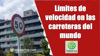 ¿Qué tan RÁPIDO puedes conducir en el MUNDO 🌍🚗 ¡Descubre los límites de velocidad más increíbles [upl. by Arema]