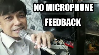 PAANO MAWAWALA ANG FEEDBACK SA MICROPHONE [upl. by Joacima]