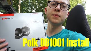 Tweeter Install To Coaxial Speakers Polk DB1001 [upl. by Luap663]