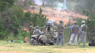 Guntoting robots HDT Robotics live fire demonstration [upl. by Rramel130]