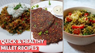 Delicious amp Easy Millet Recipes in Hindi  How to Cook Foxtail Millet amp Ragi Madua Chila Perfectly [upl. by Notlew]